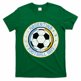 Vintage Argentina Football 1993 Soccer T-Shirt - Irish Green