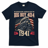 Vintage Big Boy 4014 American Locomotive 1941 T-Shirt - Navy Blue
