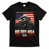 Vintage Big Boy 4014 American Steam Locomotive 1941 T-Shirt - Black