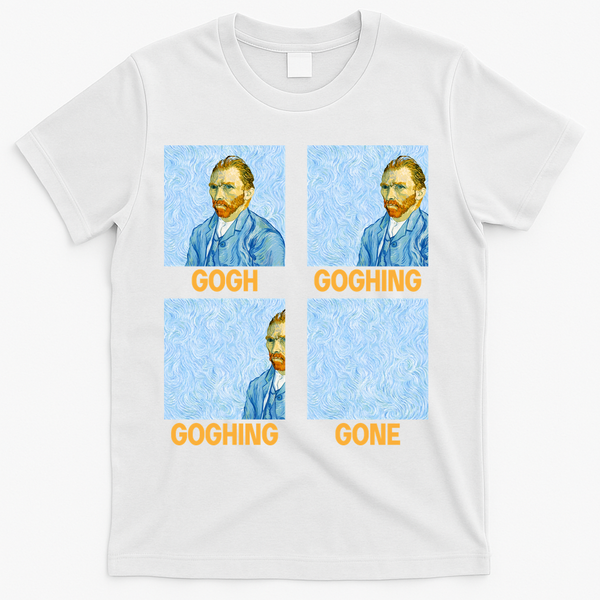 Van Gogh Goghing Gone T-Shirt - White