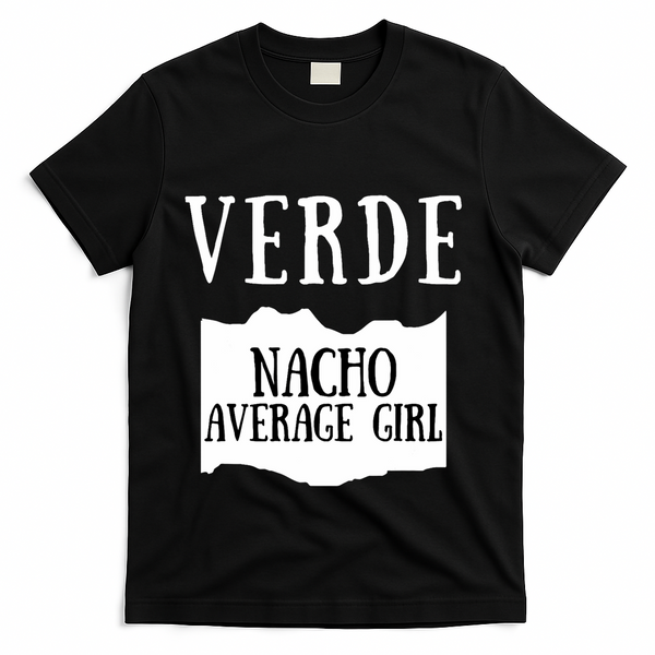 Verde Hot Sauce Packet Group Costume T-Shirt - Black