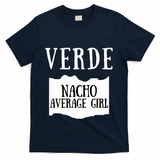 Verde Hot Sauce Packet Group Costume T-Shirt - Navy