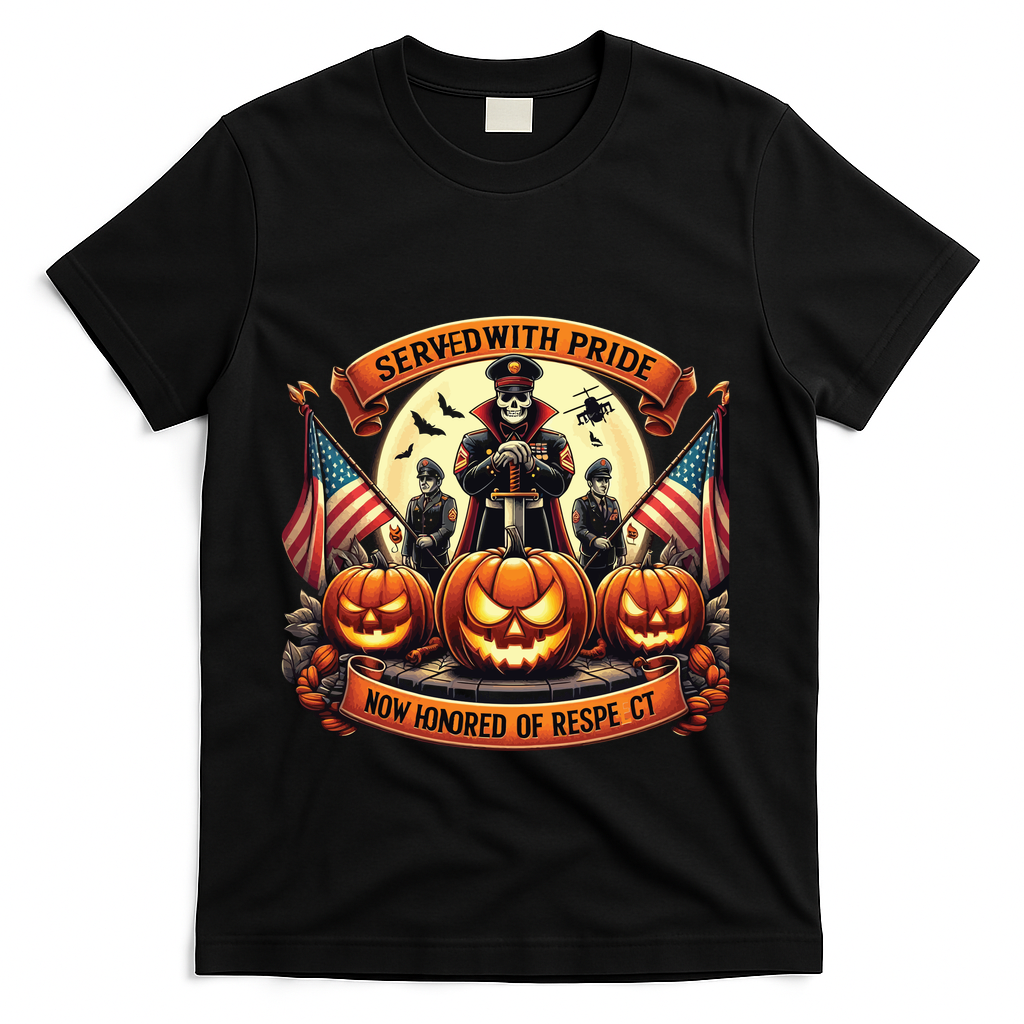 Veterans Halloween T-Shirt - Black