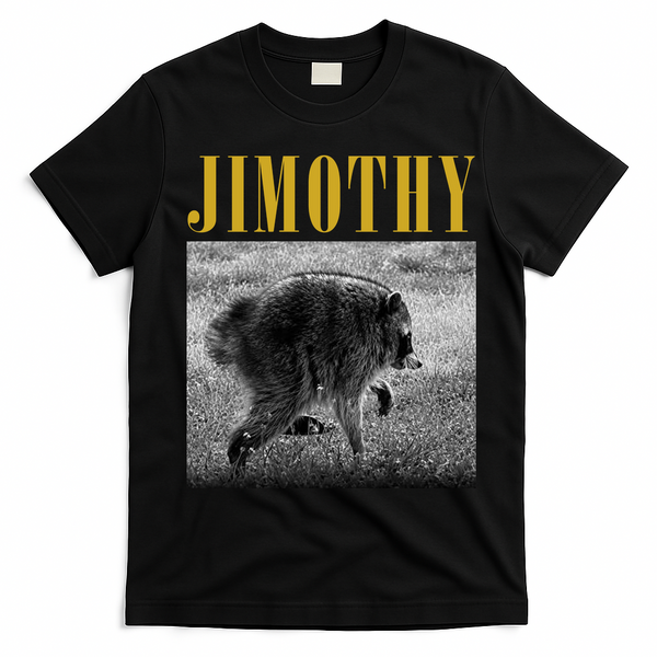 Vintage Jimothy Raccoon T-Shirt - Black