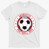 Vintage Morocco Football 1955 Soccer T-Shirt - White