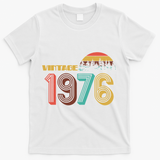 Vintage Sun Nature Wilderness 1976 50th Birthday T-Shirt - White