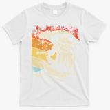 Vintage Surfing Skeleton Halloween Surfboard T-Shirt - White