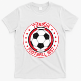 Vintage Tunisia Football 1957 Soccer T-Shirt - White