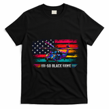 Vintage UH-60 Blackhawk Helicopter Retro T-Shirt - Black