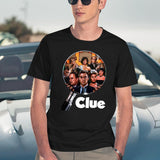 Vintage Zoom Clue Movie Squad Classic Black T-Shirt - Navy