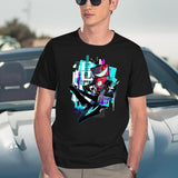 Vox Hazbin Hotel Classic Black T-Shirt - Navy