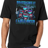 Vox Professional Gaslighter Hazbin Hotel Black T-Shirt - White