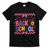 Welcome Back To School Retro Gift T-Shirt - Black