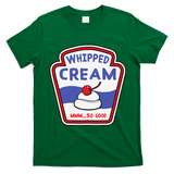 Whipped Cream Condiment Ice Cream Halloween Costume T-Shirt - Irish Green