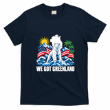 We Got Greenland USA T-Shirt - Navy Blue