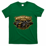 Woodward Muscle M1 Cruise Edition 2026 Front & Back T-Shirt - Irish Green