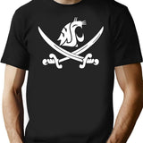 WSU Pirate Swing Your Sword Black T-Shirt - Black