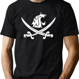 WSU Pirate Swing Your Sword Black T-Shirt - Green