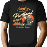 Welcome to Portlandia Black T-Shirt - Black