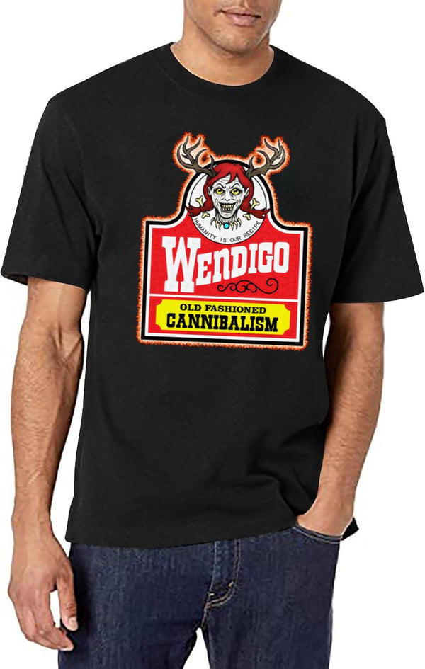 Wendy the Wendigo Classic Black T-Shirt - White