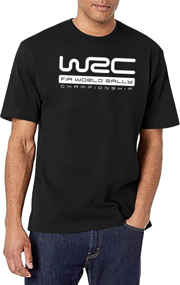 World Rally Championship Classic Black T-Shirt - White