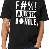 Wulbren Bongle Black T-Shirt - White