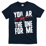 You AR The One For Me Rifle T-Shirt - Navy Blue