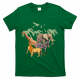 Zoo Animals Gift Zoo Gift Wildlife Gift Funny Gift T-Shirt - Green