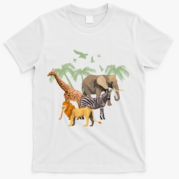 Zoo Animals Gift Zoo Gift Wildlife Gift Funny Gift T-Shirt - White