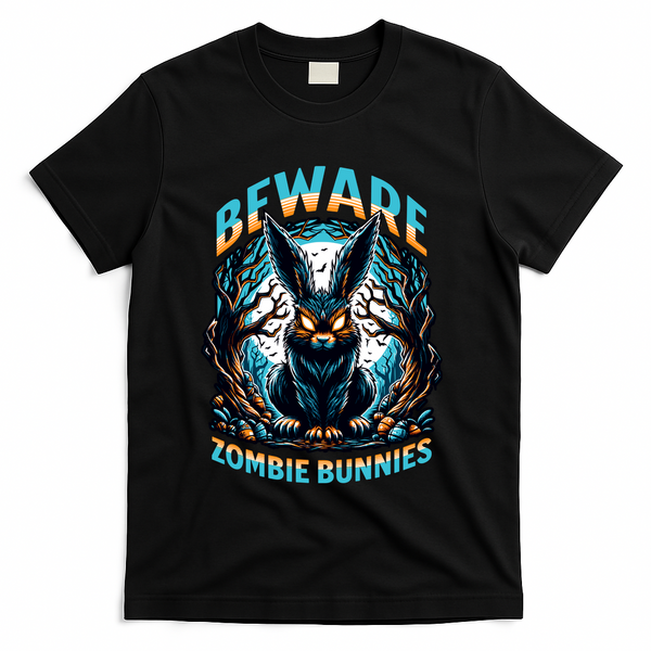 Zombie Bunnies T-Shirt - Black