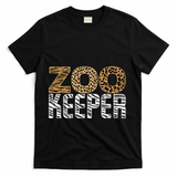 Zookeeper Costume Halloween Wildlife Zoo Keeper Gift T-Shirt - Black