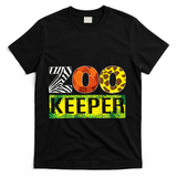 Zoo Keeper Costume Adult Halloween Party Safari Zookeeper T-Shirt - Black