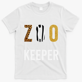Zoo Keeper Halloween T-Shirt - White