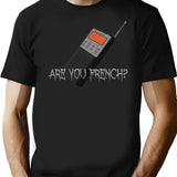 are You French Insym Phasmophobia Funny Black T-Shirt - Black