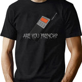 are You French Insym Phasmophobia Funny Black T-Shirt - Green