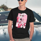 hazben Hotel Angel dust Classic Black T-Shirt - Navy