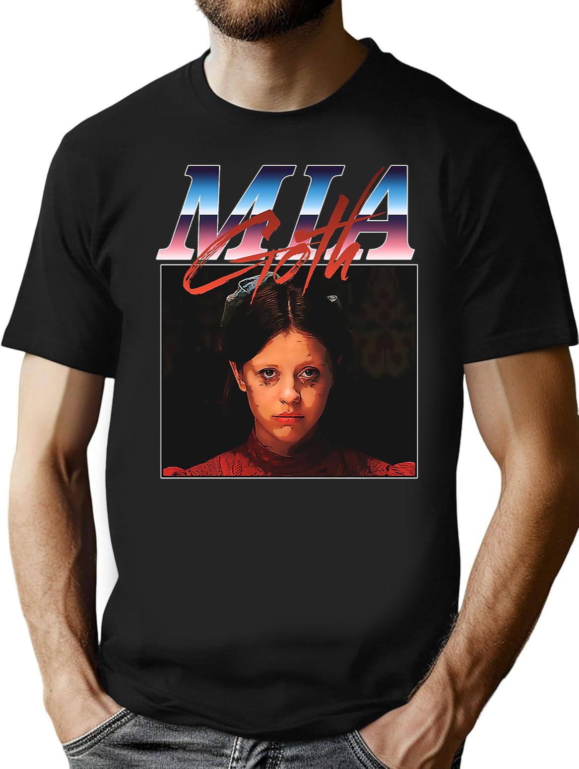 mia Goth Essential Black T-Shirt - Black