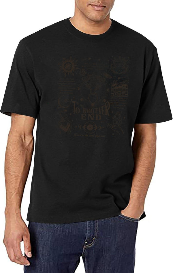 to Whatever End Throne of Glass Black T-Shirt - White